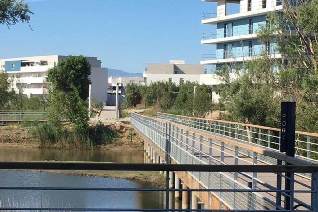 Superbe appartement vue sur le port classé 3 étoiles Canet-en-Roussillon Exterior foto